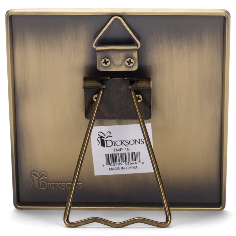 Dicksons Pastor Servant to All Matthew 25:21 Antique Brass 4 x 4 Metal Table Top and Wall Sign Plaque - Image 4